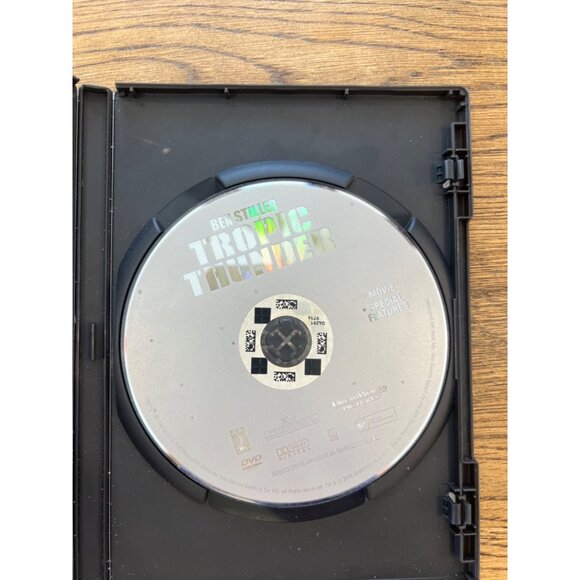 Tropic Thunder DVD 2008 Comedy Ben Stiller Jack Black Robert Downey Jr Pre Owned - Picture 3 of 4